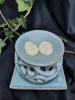 Ceramic Oil Burner for Fragrance Oils - Blueish grey - Image 2