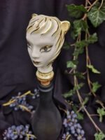 Zodiac Ceramic Wine Corks - LEO - Soft yellow color