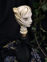 Zodiac Ceramic Wine Corks - LEO - Soft yellow color - Image 6