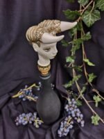 Zodiac Ceramic Wine Corks - TAURUS - Grey color - Image 3