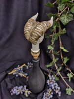 Zodiac Ceramic Wine Corks - TAURUS - Grey color - Image 4