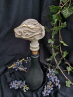 Zodiac Ceramic Wine Corks - PISCES - White and grey color