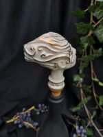 Zodiac Ceramic Wine Corks - PISCES - White and grey color - Image 3