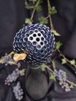 Apple Inspired Ceramic Wine Cork - Deep blue color - Image 2