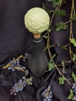 Round Elegance Wine Cork - Matte light green color - Image 2