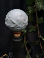 Round Elegance Wine Cork - Matte greyish blue color