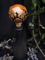 Round Elegance Wine Cork - Brown color - Image 2