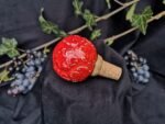 Round Elegance Wine Cork - Red color - Image 3
