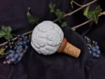 Round Elegance Wine Cork - White color - Image 3