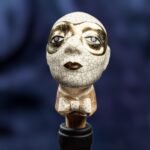 Golden Masquerade Inspired Ceramic Wine Cork - Unveiling Faces in Corks - Image 3