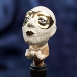 Golden Masquerade Inspired Ceramic Wine Cork - Unveiling Faces in Corks - Image 5