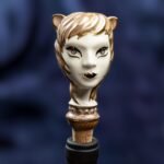 Zodiac Ceramic Wine Corks - LEO - Brown color - Image 3