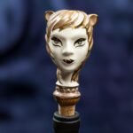 Zodiac Ceramic Wine Corks - LEO - Brown color - Image 4