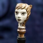 Zodiac Ceramic Wine Corks - LEO - Brown color - Image 6