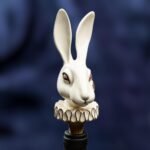 Alice in Wonderland Inspired Ceramic Wine Cork - Unveiling Faces in Corks