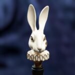 Alice in Wonderland Inspired Ceramic Wine Cork - Unveiling Faces in Corks - Image 2