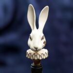 Alice in Wonderland Inspired Ceramic Wine Cork - Unveiling Faces in Corks - Image 3