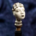 Lady of the Ocean Ceramic Wine Cork - Unveiling Faces in Corks